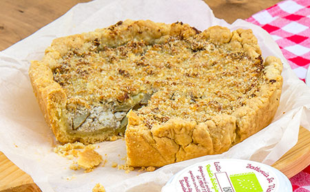 Torta salata di ricotta, carciofi e carciofina | La Vialla
