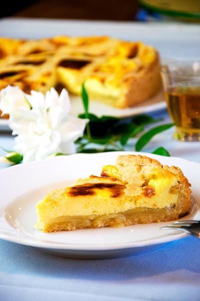 Crostata di mele con crema al mascarpone | Fattoria La Vialla
