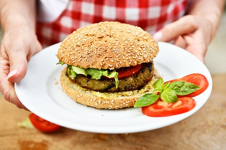 Hamburger alle melanzane de La Vialla | Fattoria La Vialla