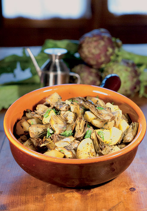 Patate e carciofi al prezzemolo | Fattoria La Vialla