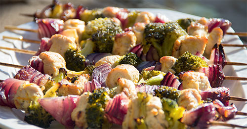 Spiedini di tacchino marinati agli agrumi | Fattoria La Vialla