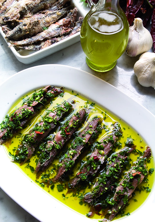 Acciughe sotto pesto (1) | Fattoria La Vialla