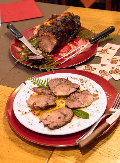 Coscio di cinghiale arrosto | Fattoria La Vialla