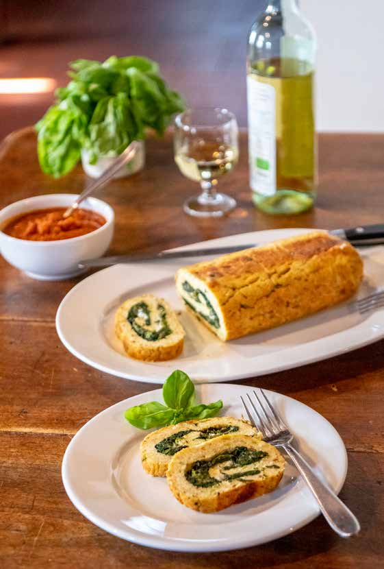 Gattò di ricotta e spinaci | Fattoria La Vialla