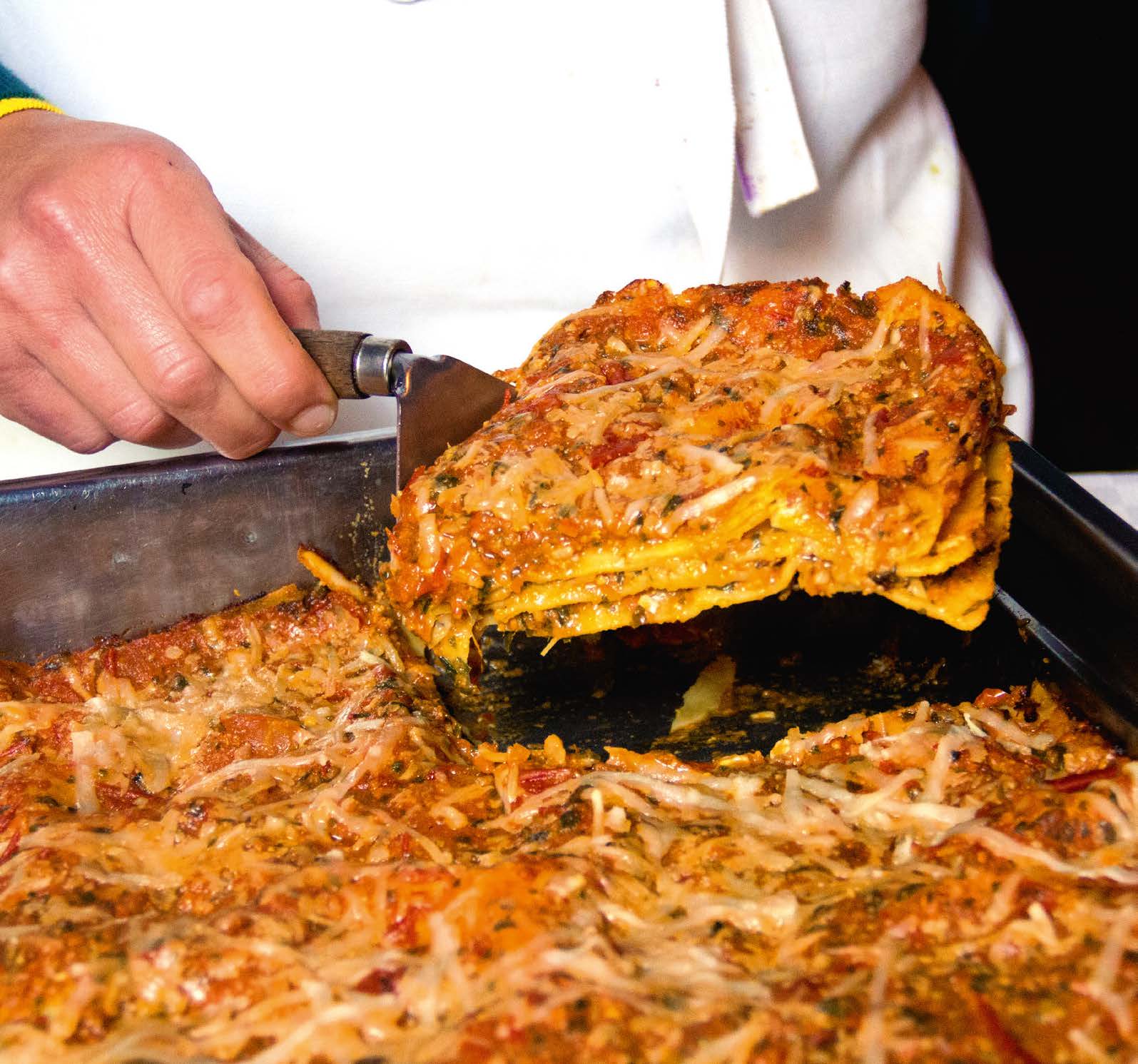 Lasagne Pesto e Pomarola | Fattoria La Vialla