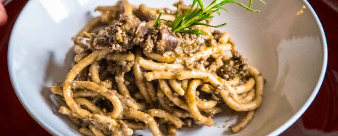 Pici al sugo antico | Fattoria La Vialla
