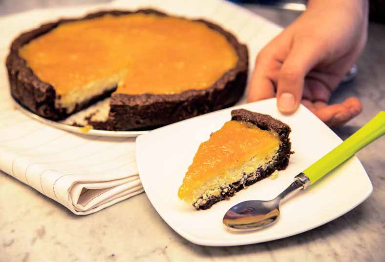 Torta di ricotta all’arancia senza glutine | Fattoria La Vialla