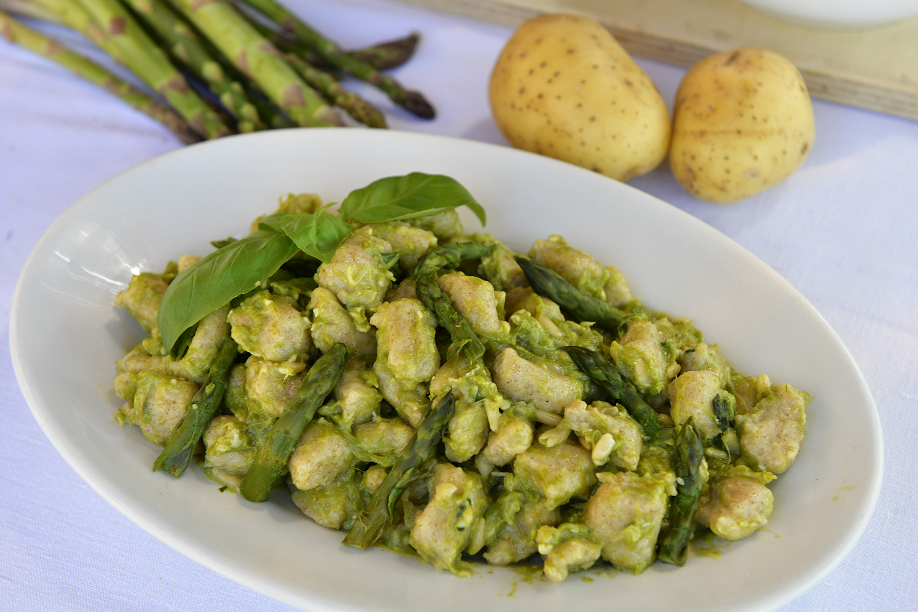 Gnocchi di patate con l’Asparagina | Fattoria La Vialla