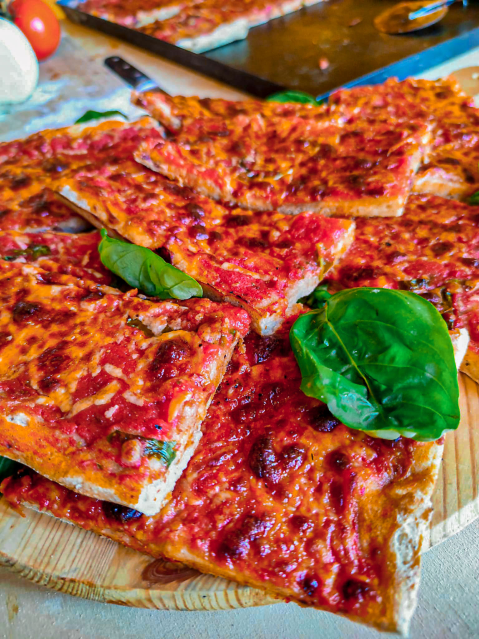Pizza de La Vialla a doppia lievitazione | Fattoria La Vialla