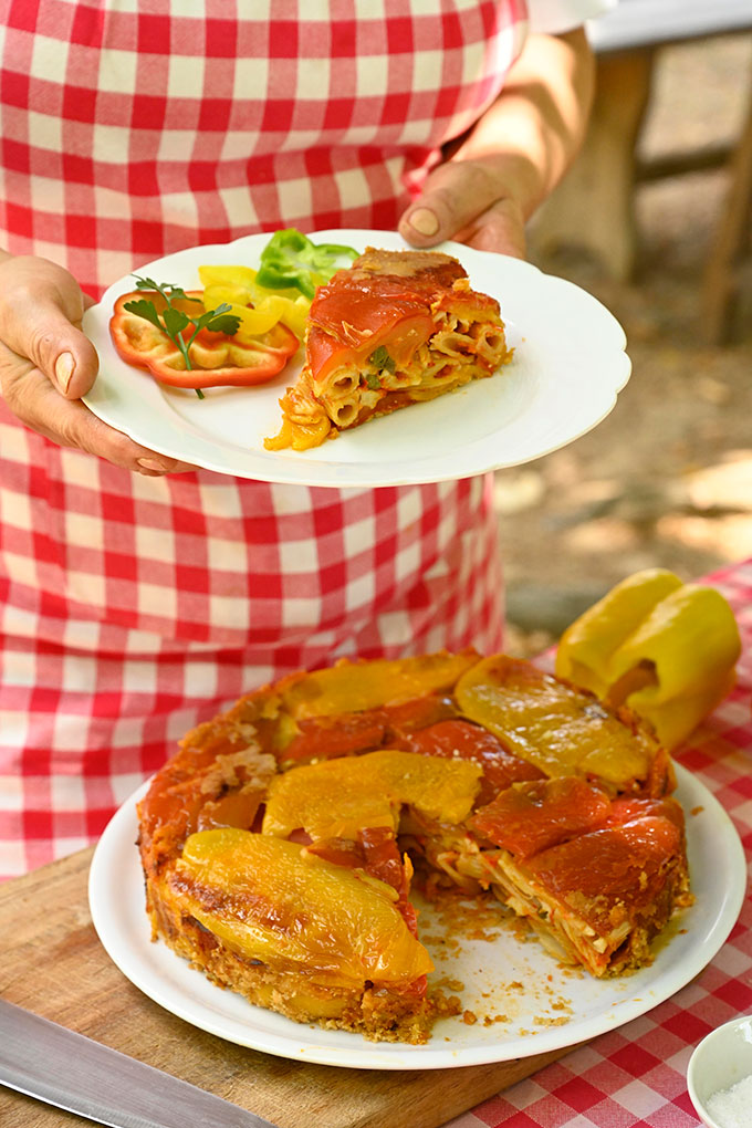 Timballo di Peperoni con Penne alla “Peperotta” | La Vialla