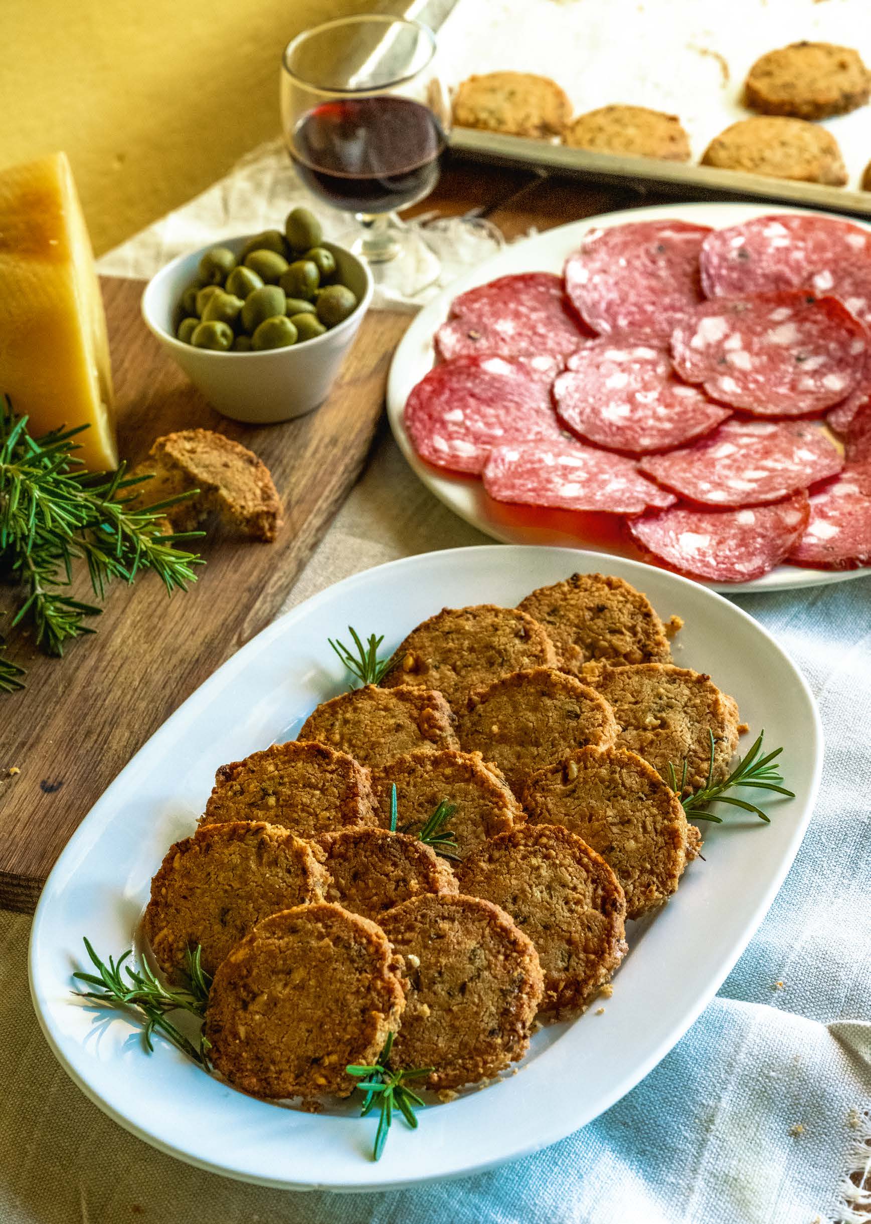 Biscottoni con Pecorino e rosmarino | Fattoria La Vialla