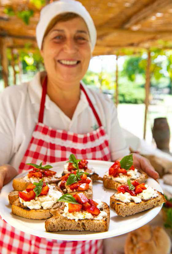 Bruschette con Ricotta e Fragole all’Aceto Balsamico | La Vialla