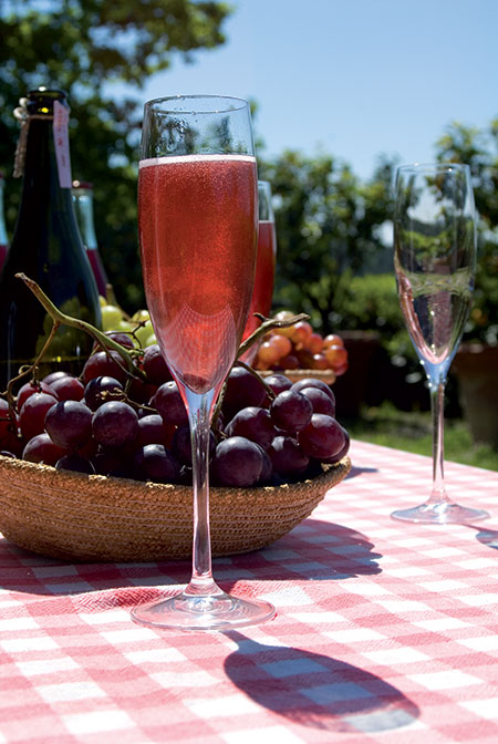 Spremuta di uva e bollicine | Fattoria La Vialla