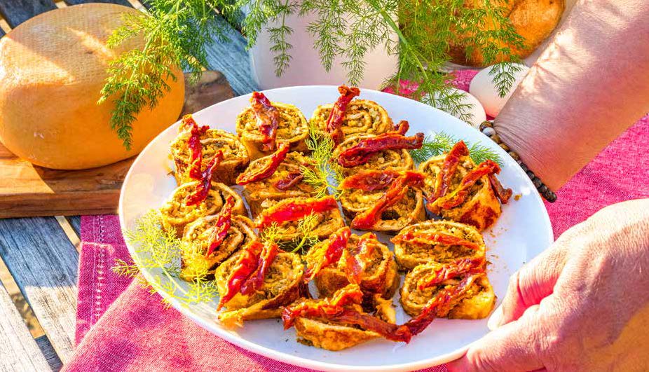 Frittata al Pesto di Finocchietto e Pecorino Fattoria La Vialla