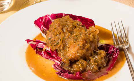 Guancia di Chianina alle Cipolle Caramellate | Fattoria La Vialla