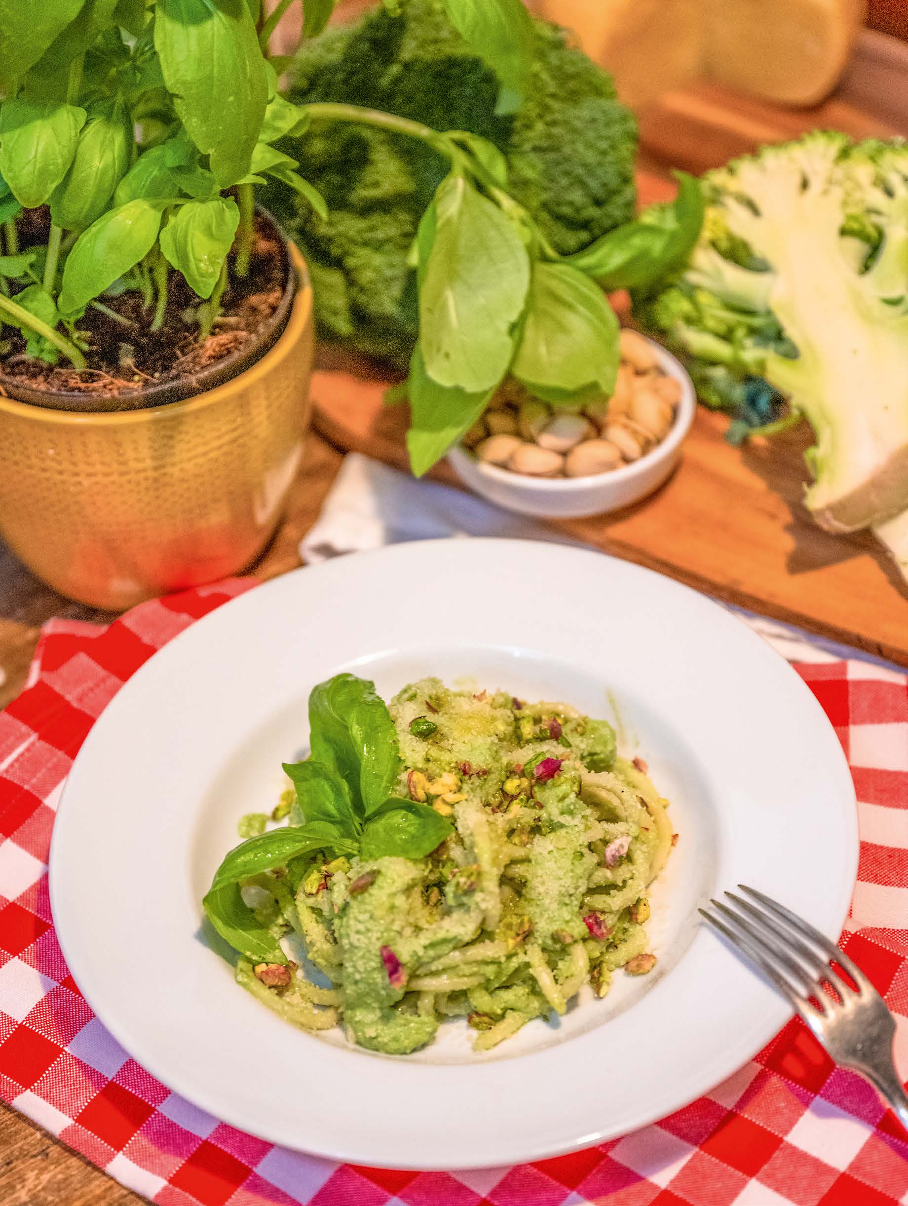 Pici al pesto di broccoli | Fattoria La Vialla
