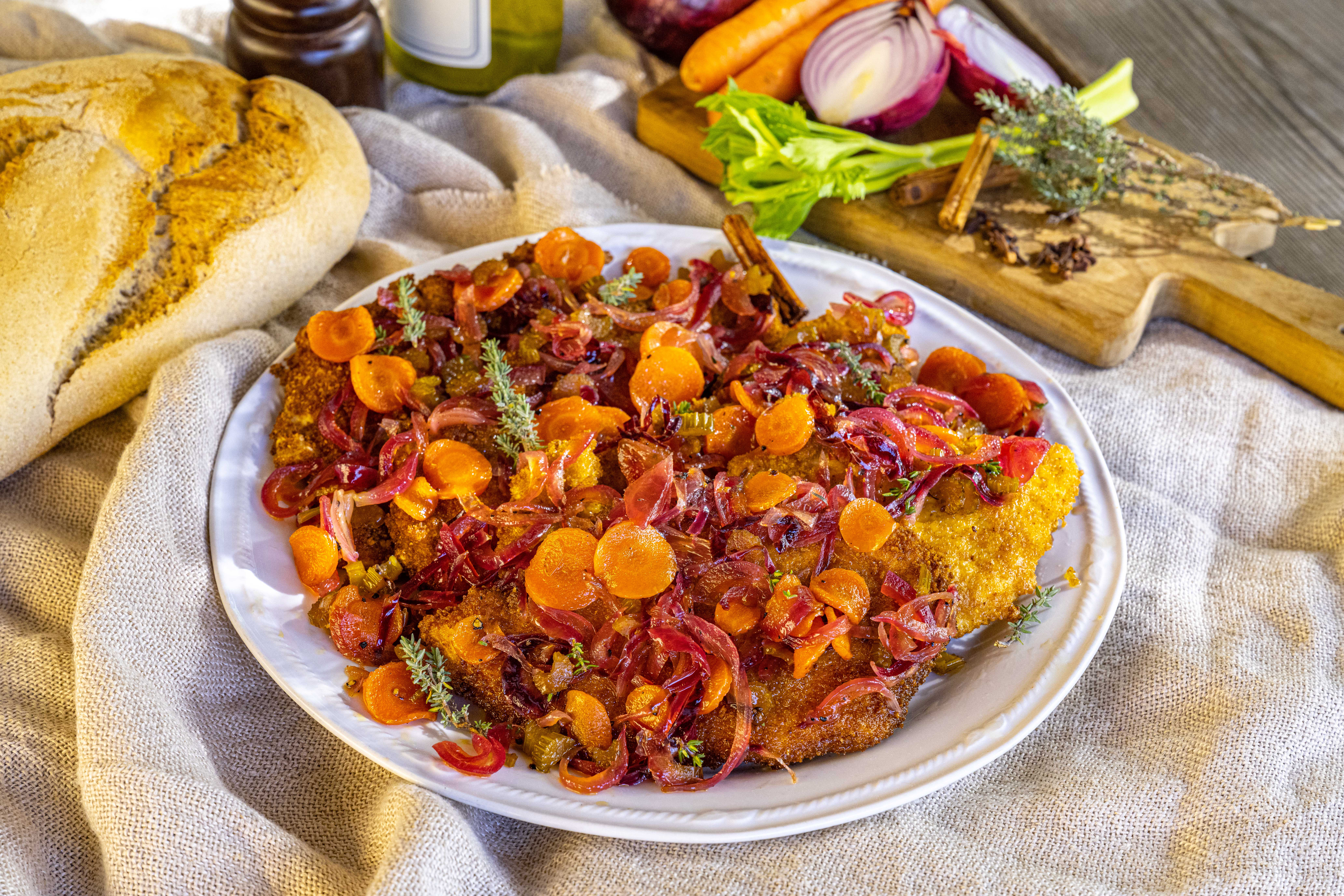 Pollo in carpione | Fattoria La Vialla