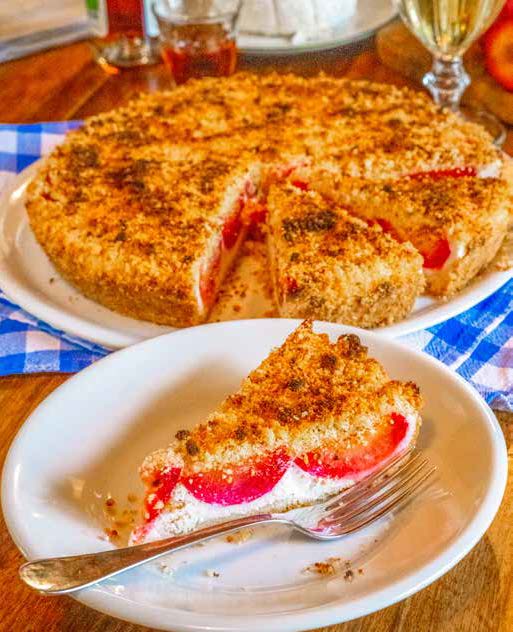 Torta sbriciolata con Ricotta e Susine | Fattoria La Vialla