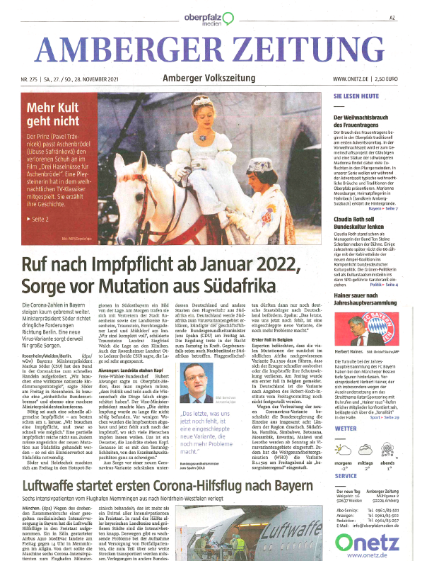 Amberger Zeitung 2021
