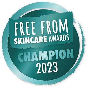 Free From Skincare Awards Champion 2023