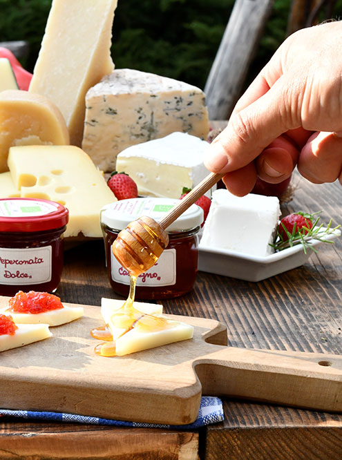 Pecorino and honey – a perfect combination