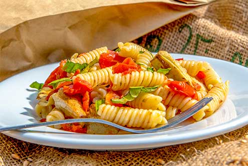 Fusilli mit Poverella