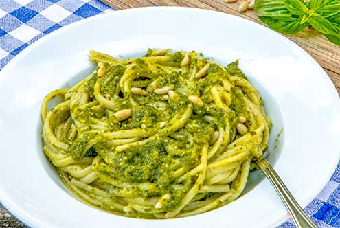 Pici mit Pesto