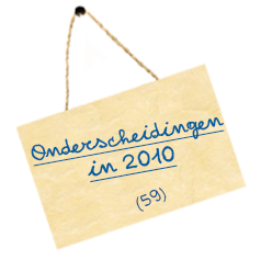 Onderscheidingen in 2010