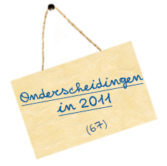 Onderscheidingen in 2011