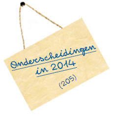 Onderscheidingen in 2014