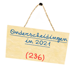 Onderscheidingen in 2021