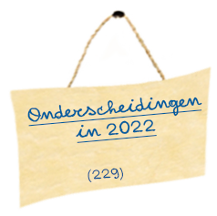 Onderscheidingen in 2022