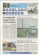 artikel in Dagblad van het Noorden 2015