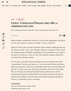 artikel in Financial Times 2021