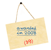 awarded in 2008