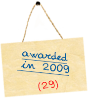 awarded in 2009