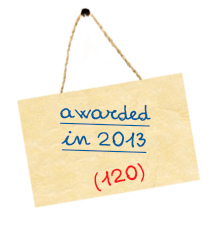 awarded in 2013