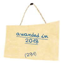 awarded in 2018