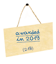 awarded in 2019