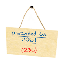 awarded in 2021
