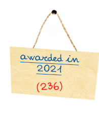 awarded in 2021
    