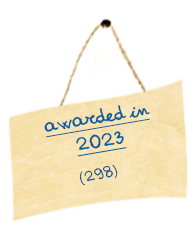 awarded in 2023
    